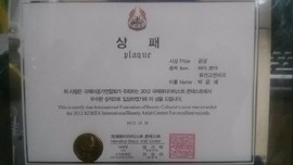 2012 ´ëÇѹα¹ ±¹Á¦ºäƼ¾ÆÆ¼½ºÆ® ÄÜÅ×½ºÆ® ¼ö»ó